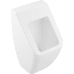 Villeroy & Boch Venticello - Писоар с отводняване без капак, 285x545x315 мм, CeramicPlus, Stone White 5504R0RW (5504R0RW)