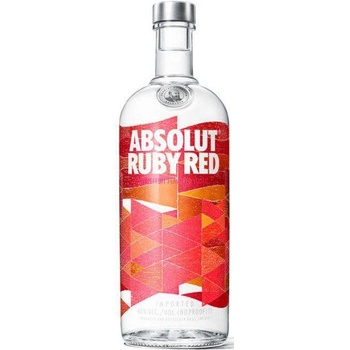 Absolut RUBY RED 1 l (holá láhev)