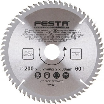 Festa pilový kotouč SK 200/3,2/30 z60