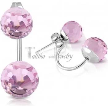 Image 1 of Talitha Дамски обеци с розов кристал