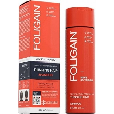 Foligain Šampon pRedi padání vlasů Triple Action Men´s Shampoo 236 ml