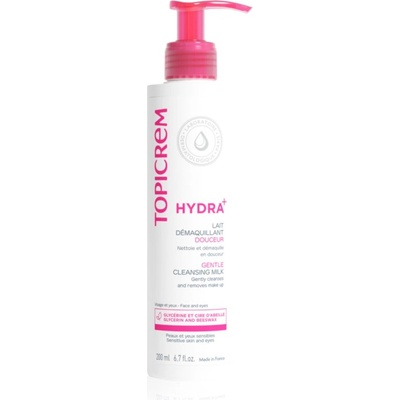 TOPICREM UH FACE Gentle Cleansing Milk нежно почистващо мляко за чувствителна и суха кожа 200ml
