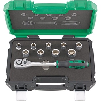 Fortis Гедоре комплект fortis 1/2", 10 части (fortis 4317784707039)