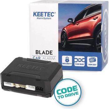 Keetec Blade autoalarm s připojením ke sběrnici CAN BUS