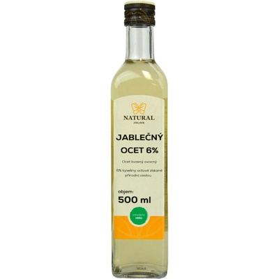 Natural Jihlava Jablečný ocet 6 % 500 ml