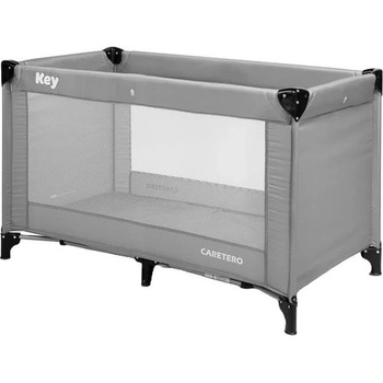 Caretero Сгъваема кошара Caretero - Key, сива (TERO-371)