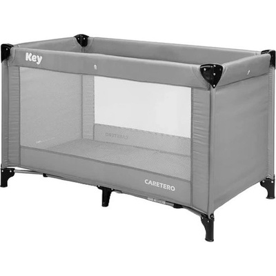 Caretero Сгъваема кошара Caretero - Key, сива (TERO-371)