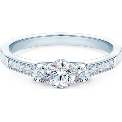 SAVICKI Годежен пръстен Dream: бяло злато, лабораторен диамант