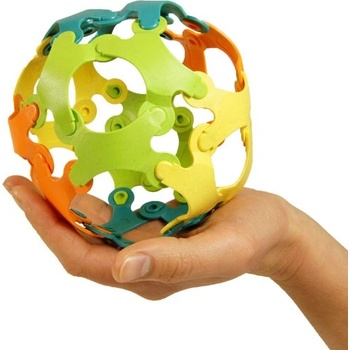 TicToys Конструктор от биопластмаса Binabo, 24 части, 4 цвята (261860)