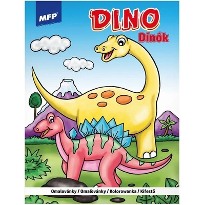 MFP 5301127 Omaľovanky A4 Dino 210x276mm/32