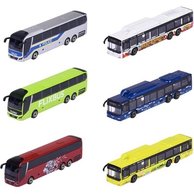 Majorette Градски автобус MAN City Bus, 6 модела 8503002002