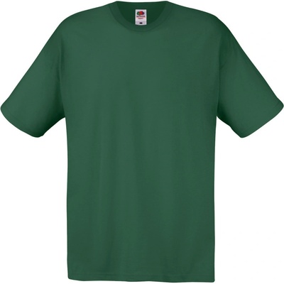 Fruit of the Loom tričko Original T krátký rukáv pánské zelené lahvově