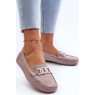 DÁMSKÉ MODERNÍ SEMIŠOVÉ MOKASÍNY FIALOVÉ RABELL