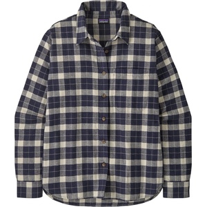 Patagonia Дамска риза с копчета Patagonia Women's LW Fjord Flannel Shirt - Evergreen Fjord: Smolder Blue (133-1603-0312)