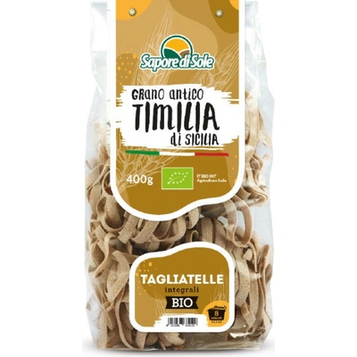 Sapore di Sole Bio Tagliatelle Timilia celozrnné těstoviny z tvrdé pšenice 400 g