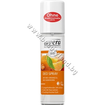 Lavera Дезодорант Lavera Deo Spray Organic Orange, p/n LA-106142 - Део спрей за тяло с био портокал (LA-106142)
