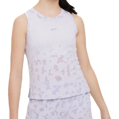 Nike DriFit One Tank oxygen purple/indio haze – Zboží Dáma