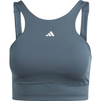 adidas Women's Medium Impact Sports Bra - Turquoise