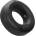 Hünkyjunk Hünkyjunk Cockring Single Black Tar