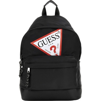 Guess Детска раница Guess - С контрастно лого, черна (H4YZ15-WFMR0-JBLK-ONE)