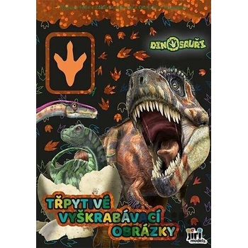 Jiri Models Trblietavé vyškrabávacie obrázky Dinosaury