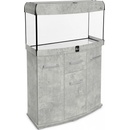 Diversa Solid LED akvarijní set vypouklý beton 112 l
