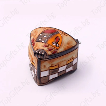 Image 1 of Кутия за бижута с петел малка