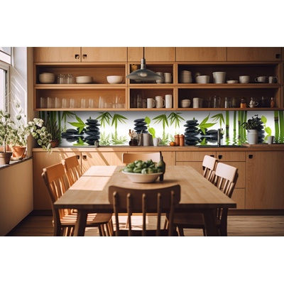 DIMEX ART Фототапет за кухня - дзен камъни 420 x 60 см