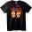 NOONEBRAND Тениска Pantera Двоен Череп - 3XL, White