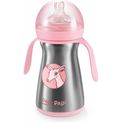 Tescoma Termo fľaša Papu Papi ružová 200 ml