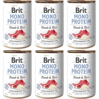 Brit Mono Protein Lamb & Rice 6 x 400 g