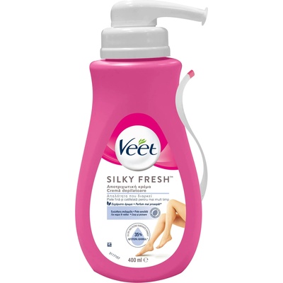 Veet Депилиращ крем за чувствителна кожа Silky Fresh, 400 ml