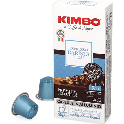 Kimbo Espresso Barista Decaf pro Nespresso 10 ks