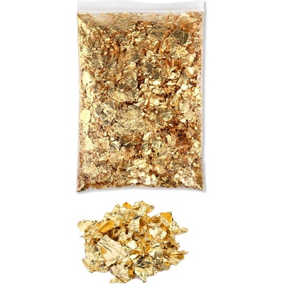 Metalické vločky do pryskyřice v sáčku Barva: Zlatá – Zbozi.Blesk.cz