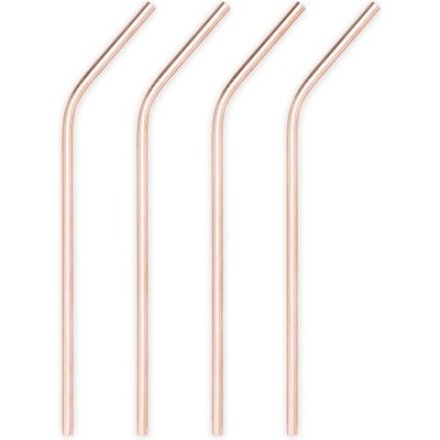 TRUEBRANDS Viski Коктейлни сламки 20 см summit copper- 4 бр (viski-5200)