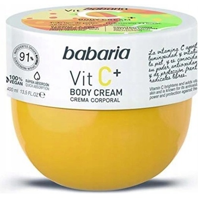 Babaria Vitamin C hydratační tělový krém pro všechny typy pokožky 400 ml