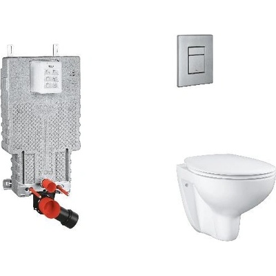 GROHE Uniset s tlačidlom Skate Cosmopolitan SANI15BB2103