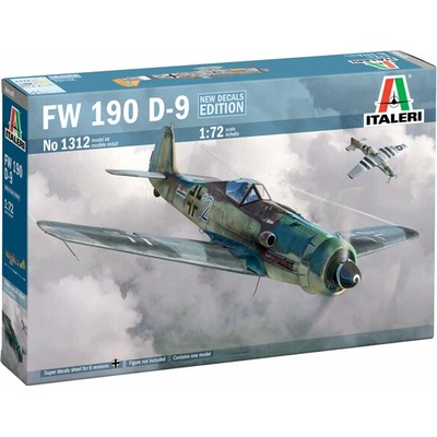 Italeri 1312 Focke Wulf FW-190 D-9 Model letadla ke slepení 1:72