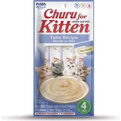 Inaba Churu Pops cat Tuniak 12 x 4 tuby 720 g