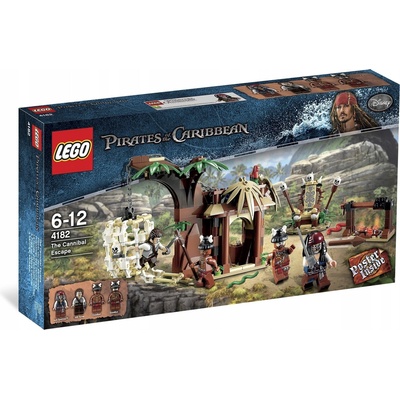 LEGO® Piráti z Karibiku 4182 Útěk před kanibaly
