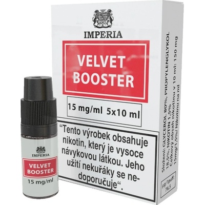 Boudoir Samadhi s.r.o. IMPERIA Velvet PG20/VG80 15mg 5x10ml