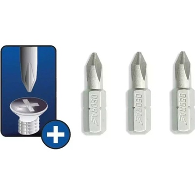 Dedra PH2x25mm 3ks v blistru 18A02PH20-03