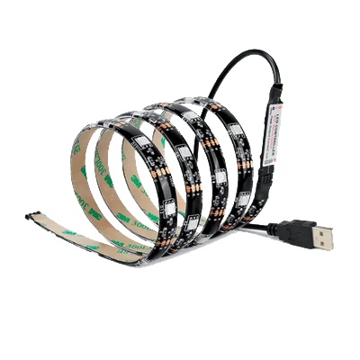 ELMARK Usb led ЛЕНТА 5050 5vdc 30pcs/m ip20 rgb (99led984rgb)