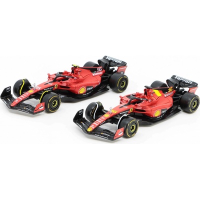 Bburago Ferrari Set 2X F1 SF 23 Scuderia 1:43