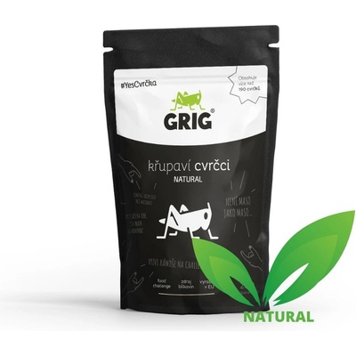 Grig Sušení cvrčci natural 20 g