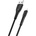 USAMS SJ364USB01 Кабел за зареждане Lightning 1 м черен (SJ364USB01)