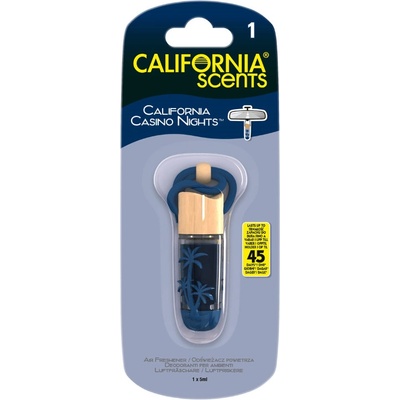 California Scents Hanging Vial California Casino Nights