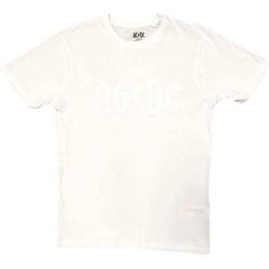 AC/DC Logo Hi-Build White XL Риза (ACDCTS103MW04)