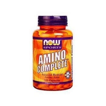 NOW Аминокиселини Amino Complete - 120 капсули x 850 мг NOW SPORTS, NF0011