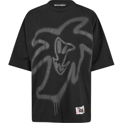 Palm angels Тениска PALM ANGELS Men's Heart Loose T-Shirt - Black Black